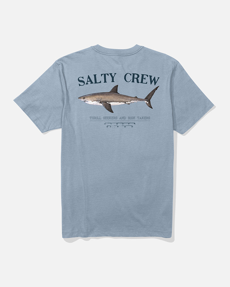 Bruce S/S Tee Kids - Blue Fog
