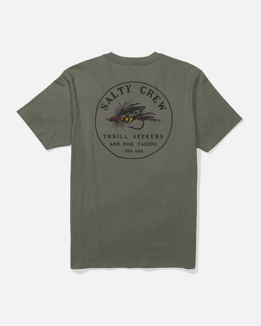 Henshall S/S Tee - Dusty Olive