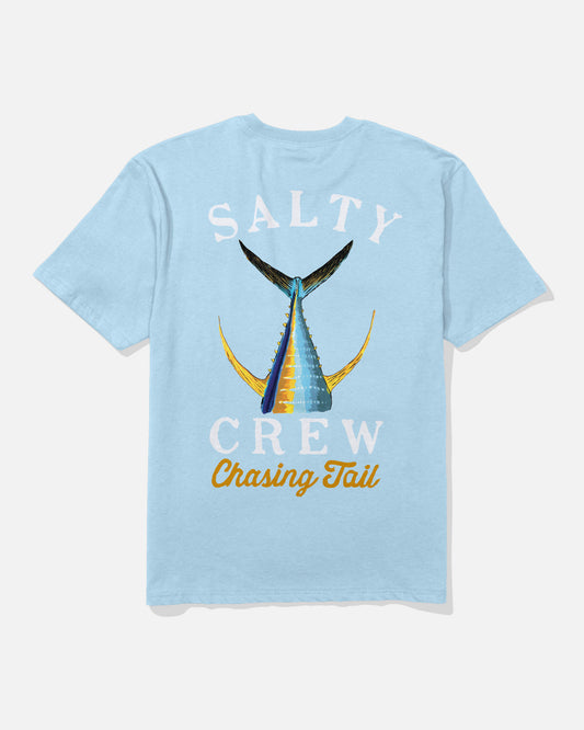 Tailed S/S Tee - Clear Sky