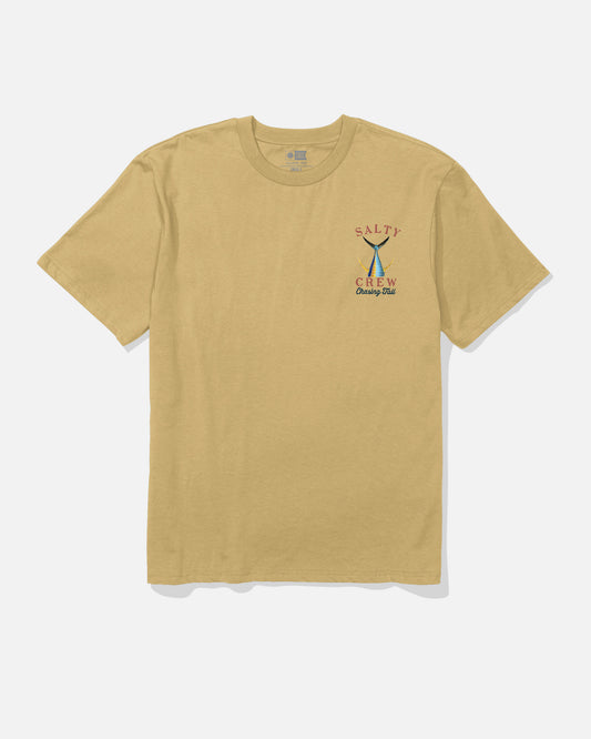 Tailed S/S Tee - Mineral Yellow