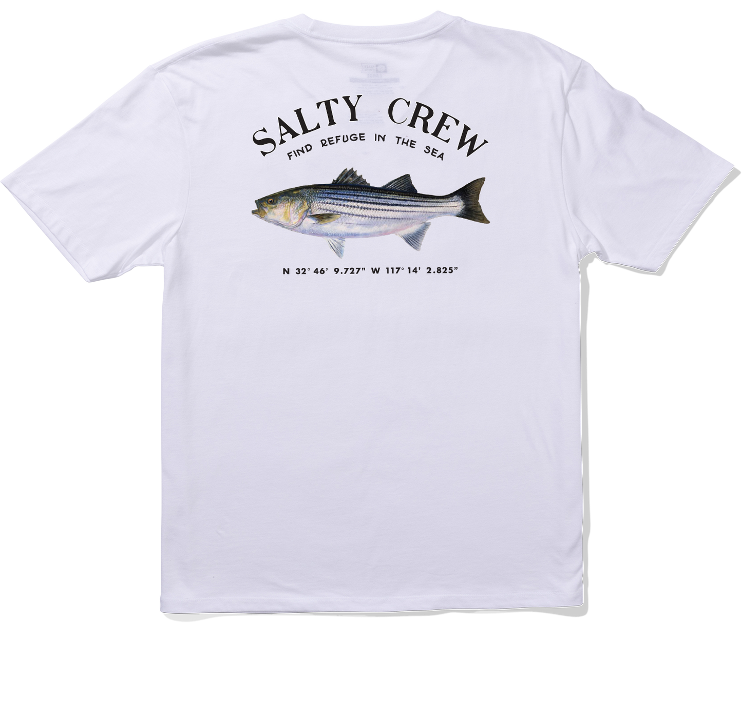 Striper Ss Tee - White