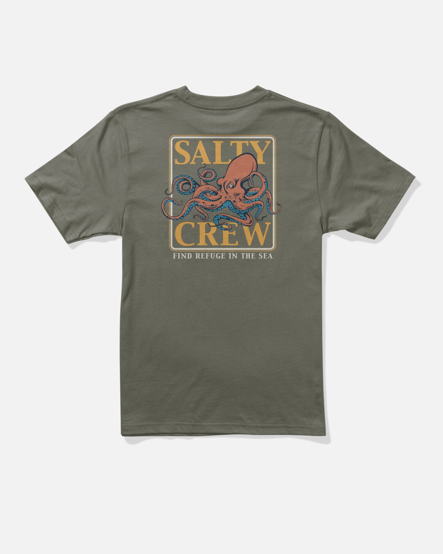 Ink Slinger S/S Tee Kids - Dusty Olive