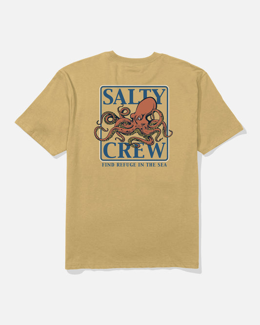 Ink Slinger S/S Tee - Mineral Yellow