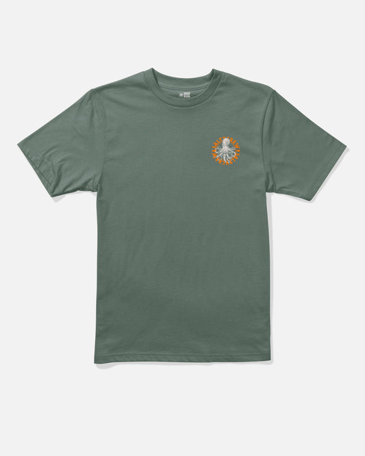 Tentacles Premium S/S Tee - Laurel Wreath
