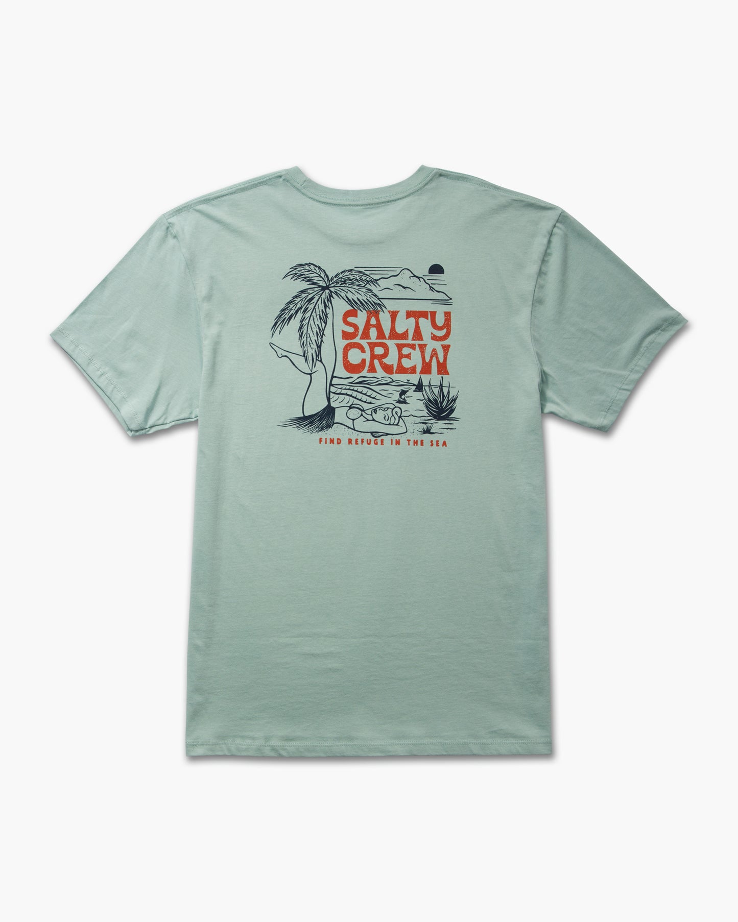 Legs Ss Tee - Mackerel