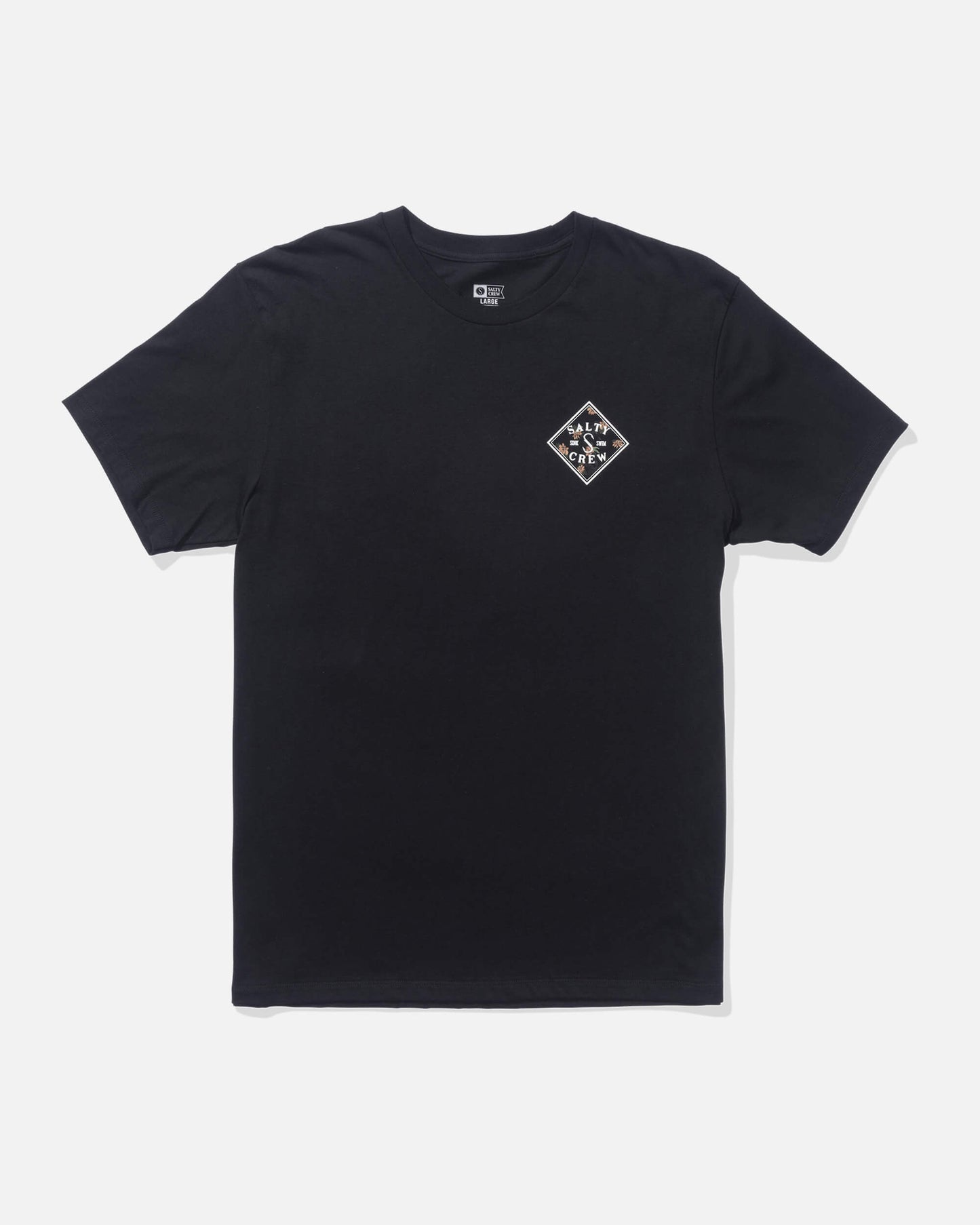 Salty crew T-SHIRTS S/S Tippet Fill Ss Tee - Black in Black