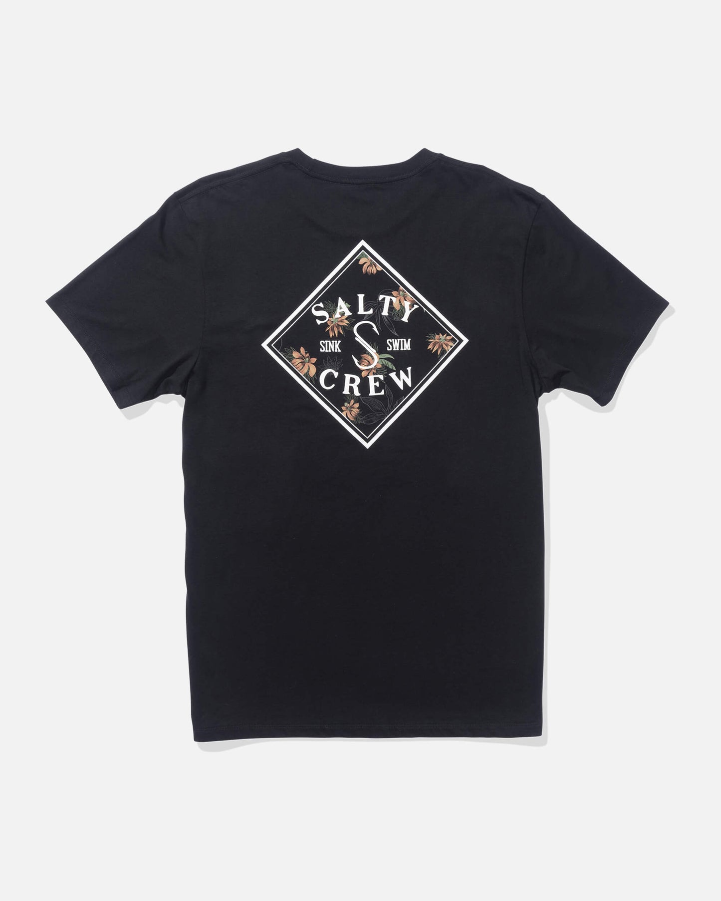 Salty crew T-SHIRTS S/S Tippet Fill Ss Tee - Black in Black