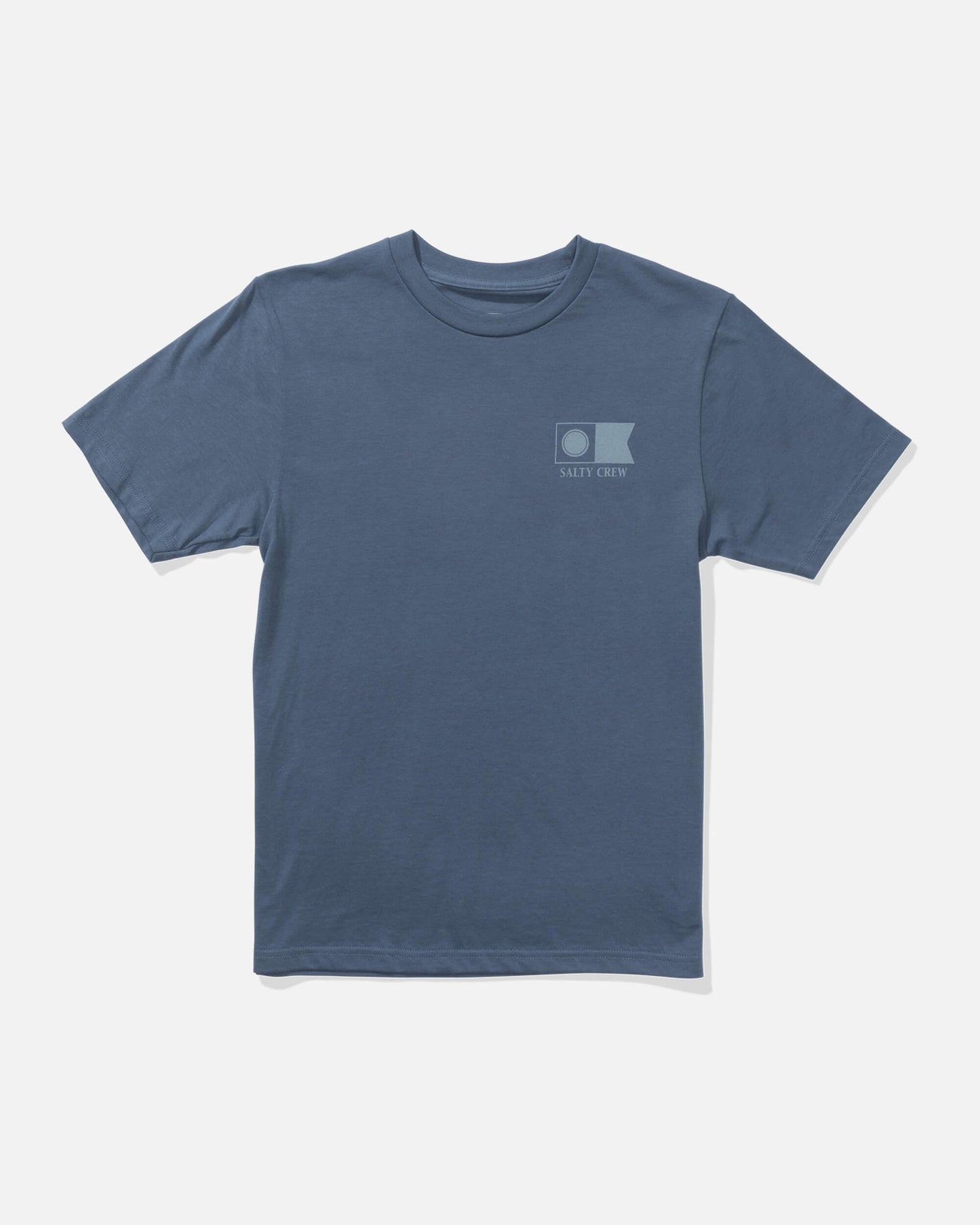 Salty crew T-SHIRTS S/S Flagship Ss Tee Kids - Slate in Slate