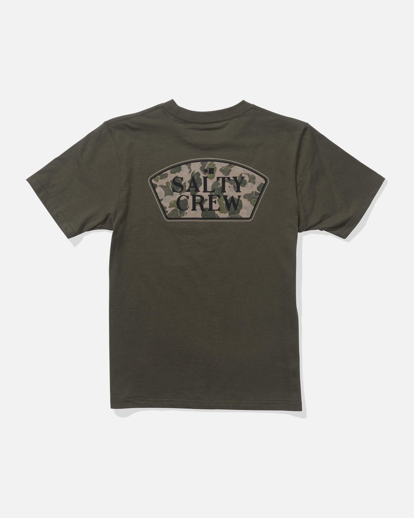 Salty crew T-SHIRTS S/S Filler Up Ss Tee Kids - Dusty Olive in Dusty Olive