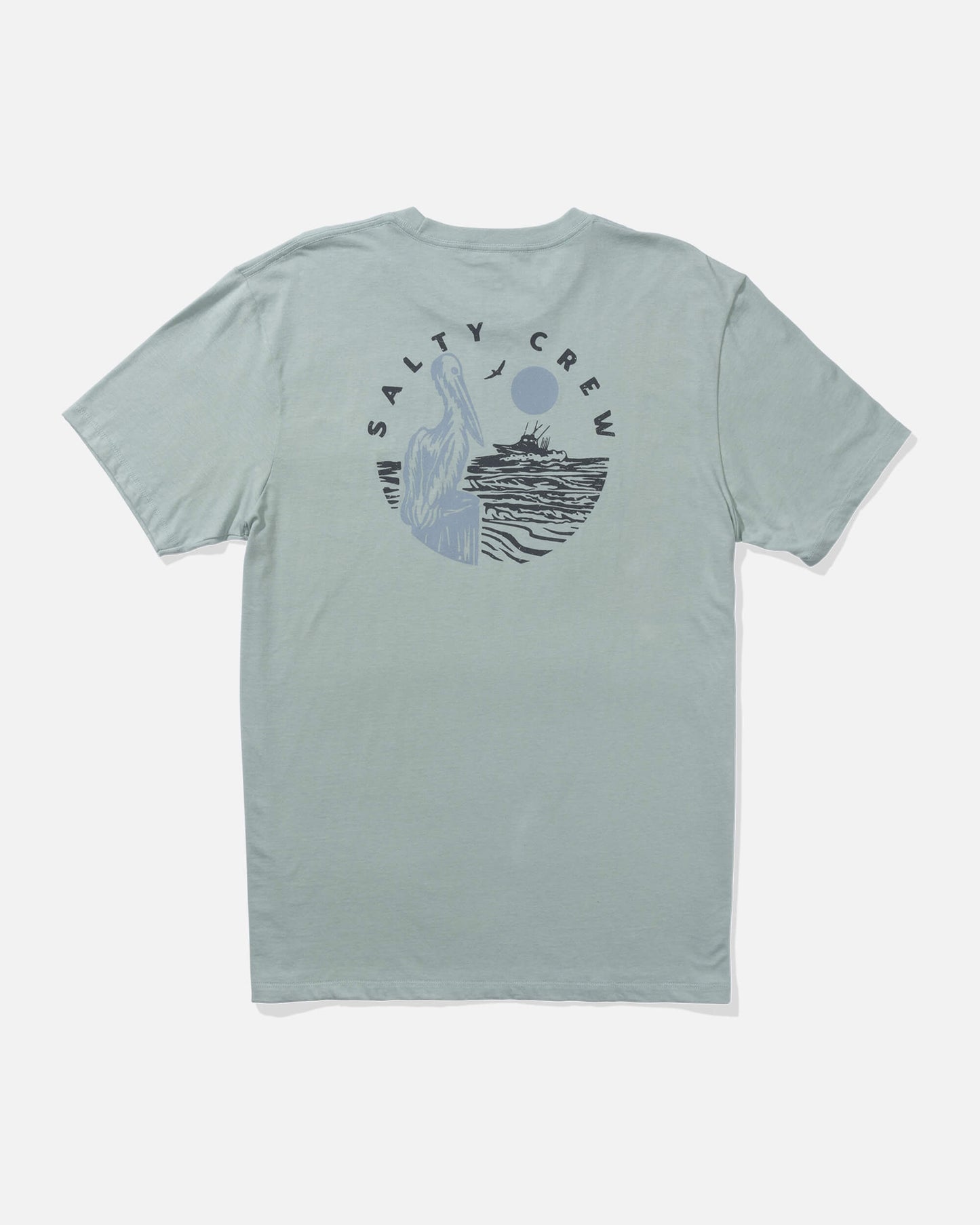 Salty crew T-SHIRTS S/S Stakeout Ss Tee - Mackerel in Mackerel