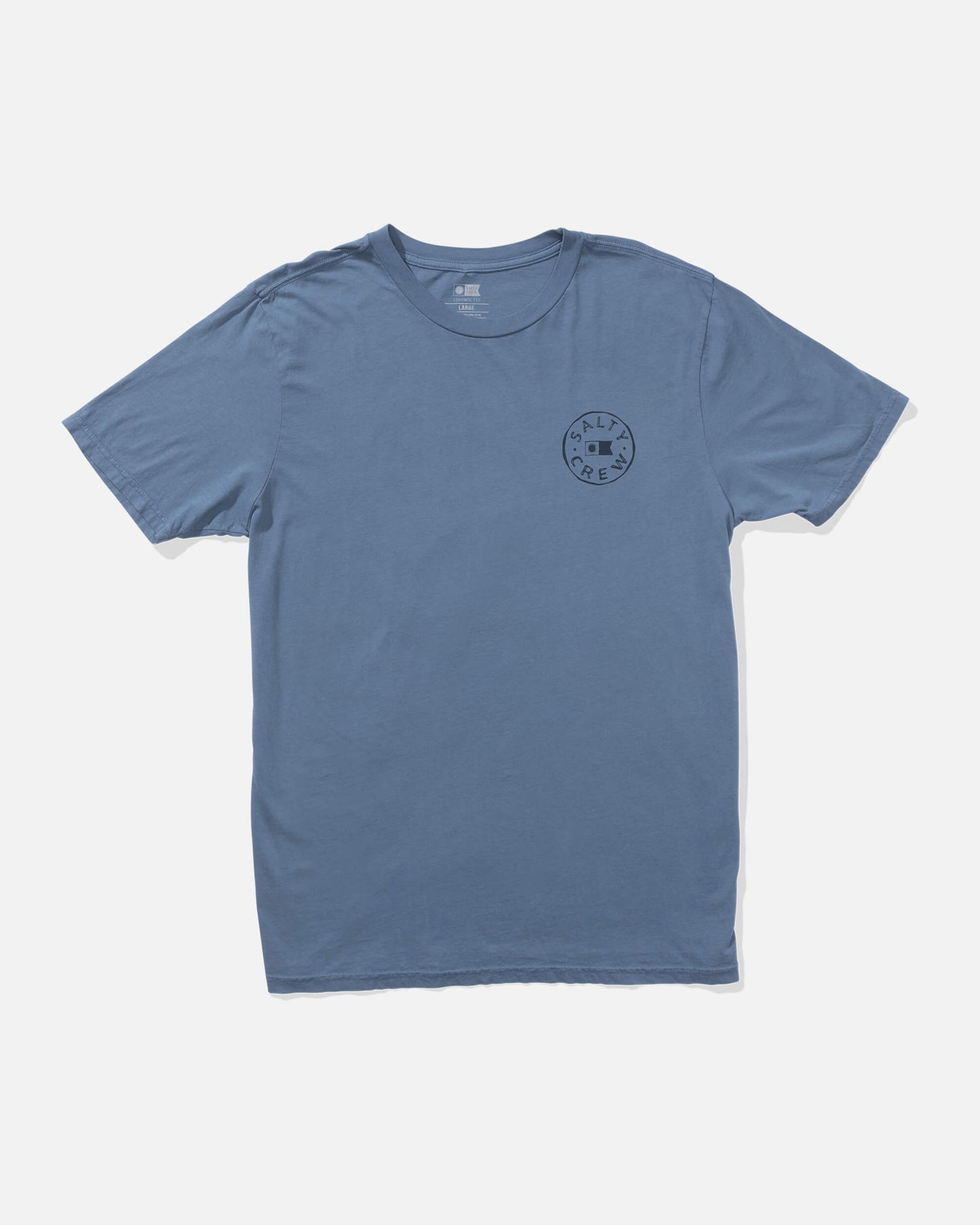 Salty crew T-SHIRTS S/S Watermark Vintage Ss Tee - Slate in Slate