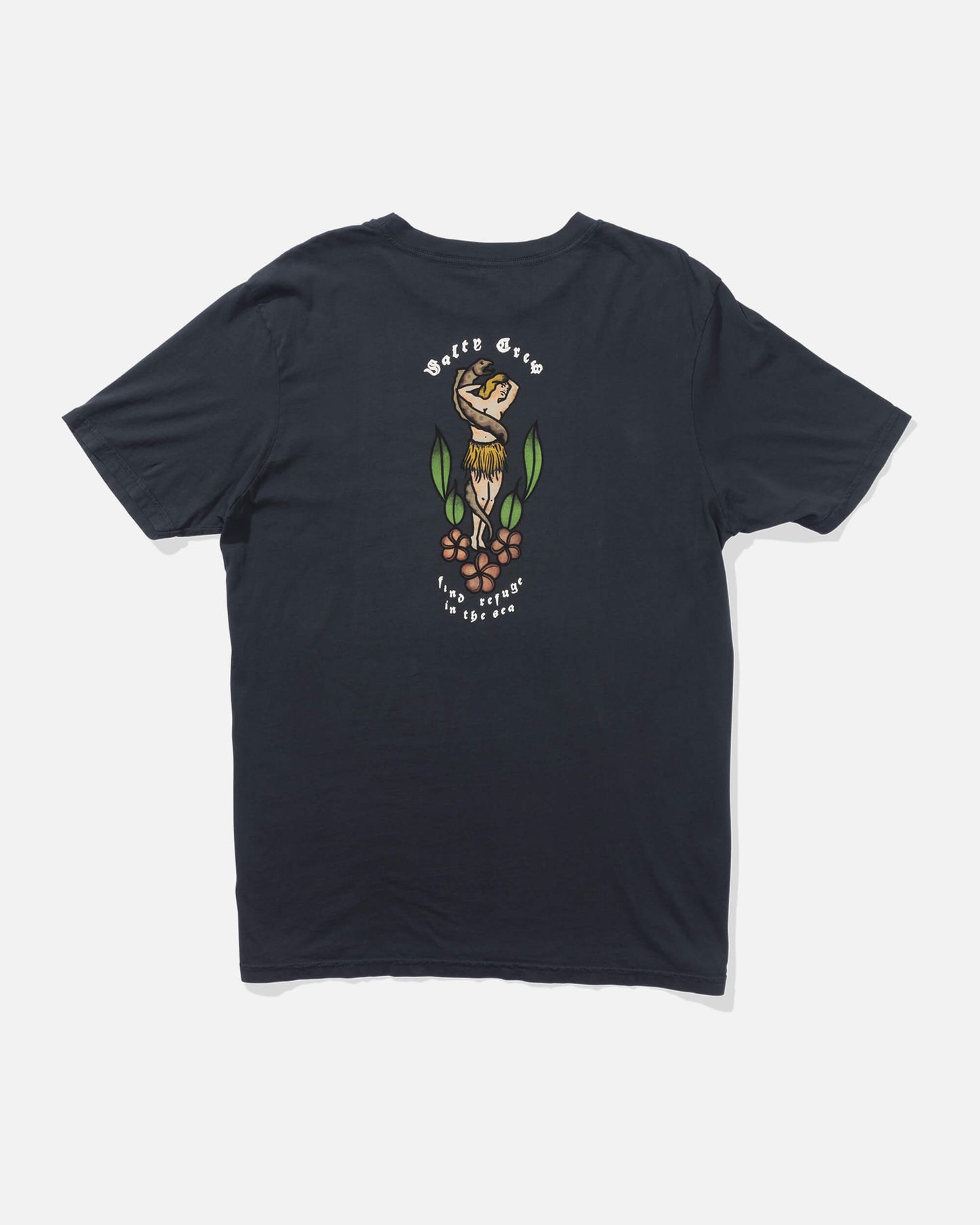 Salty crew T-SHIRTS S/S Hopper Vintage Ss Tee - Vintage Black in Vintage Black
