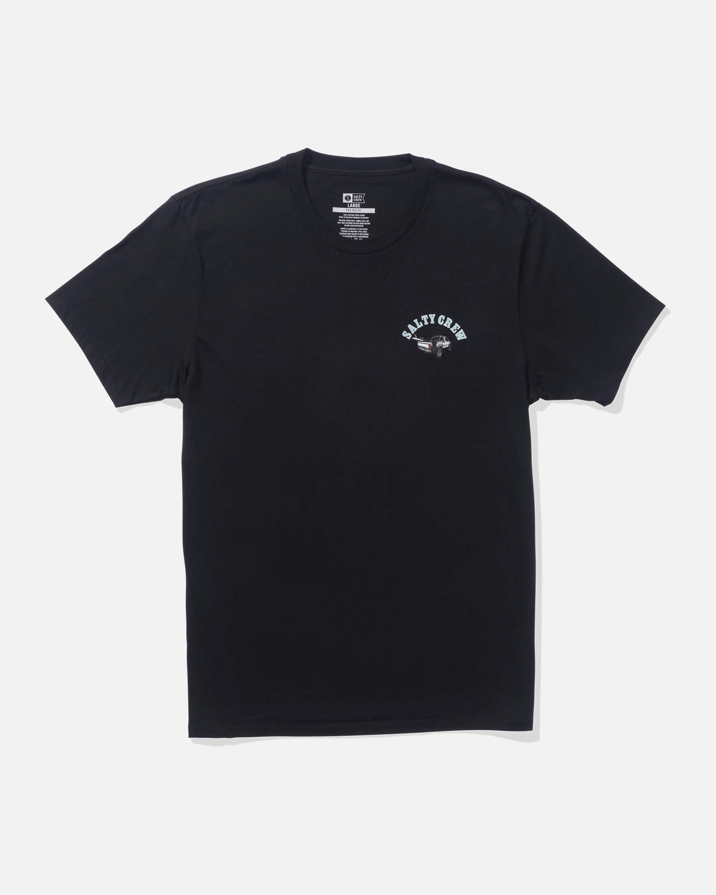 Salty crew T-SHIRTS S/S Lifted Ss Tee - Black in Black