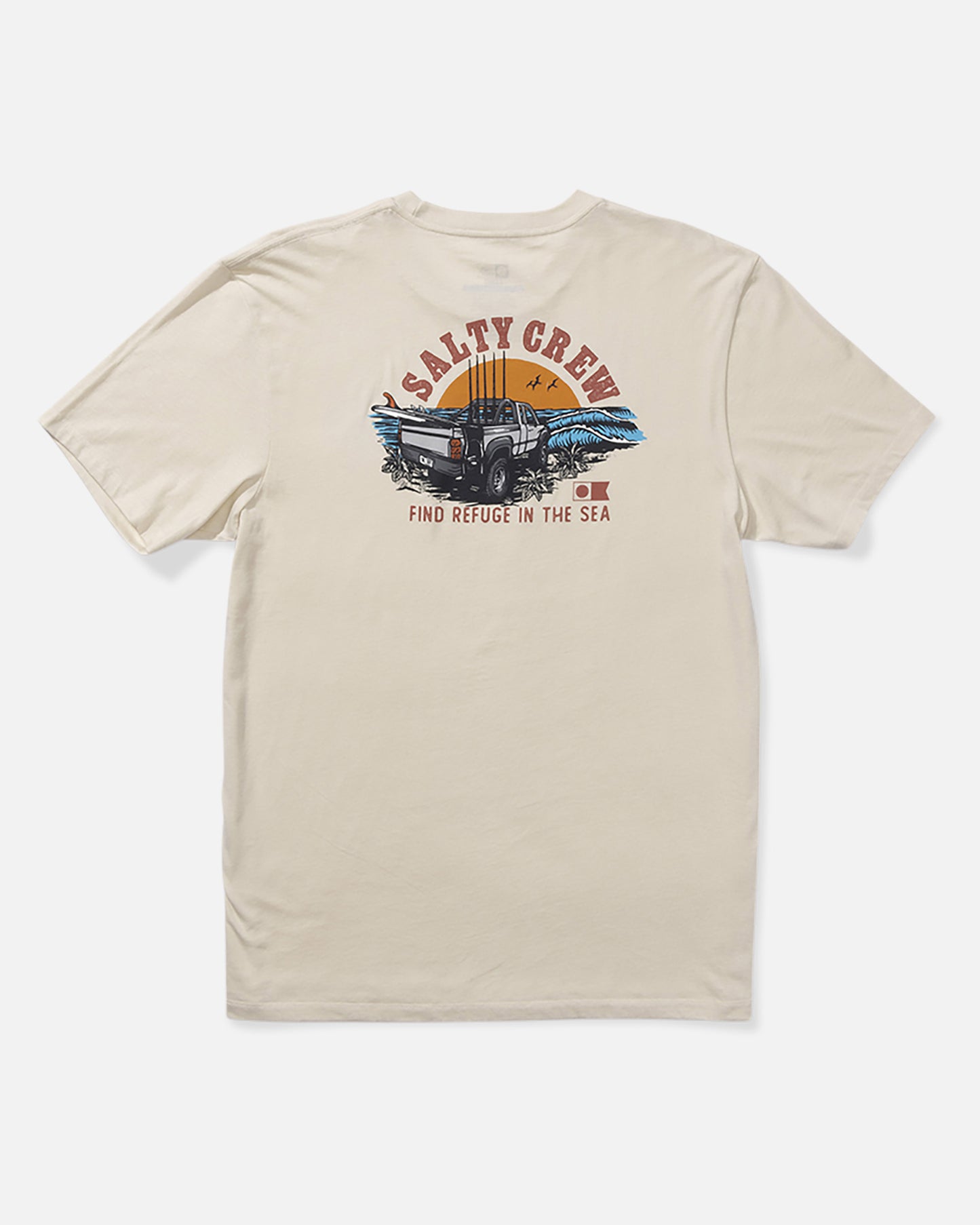 Lifted Ss Tee - Moonbeam