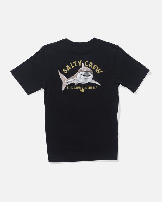 Salty crew T-SHIRTS S/S Lurking  Ss Tee Kids - Black in Black