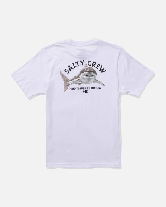 Salty crew T-SHIRTS S/S Lurking  Ss Tee Kids - White in White