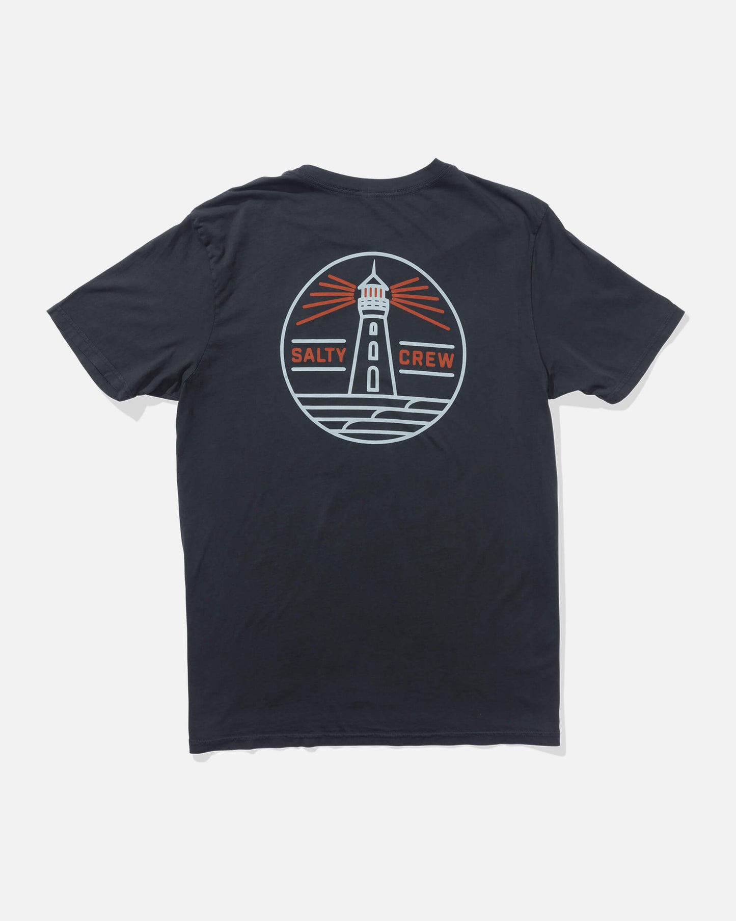 Salty crew T-SHIRTS S/S Lookout Vintage Ss Tee - Vintage Black in Vintage Black