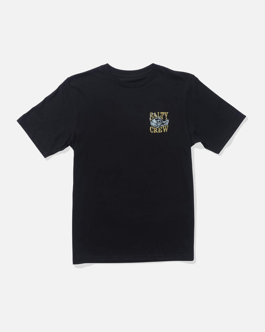 Salty crew T-SHIRTS S/S Briny  Ss Tee Kids - Black in Black
