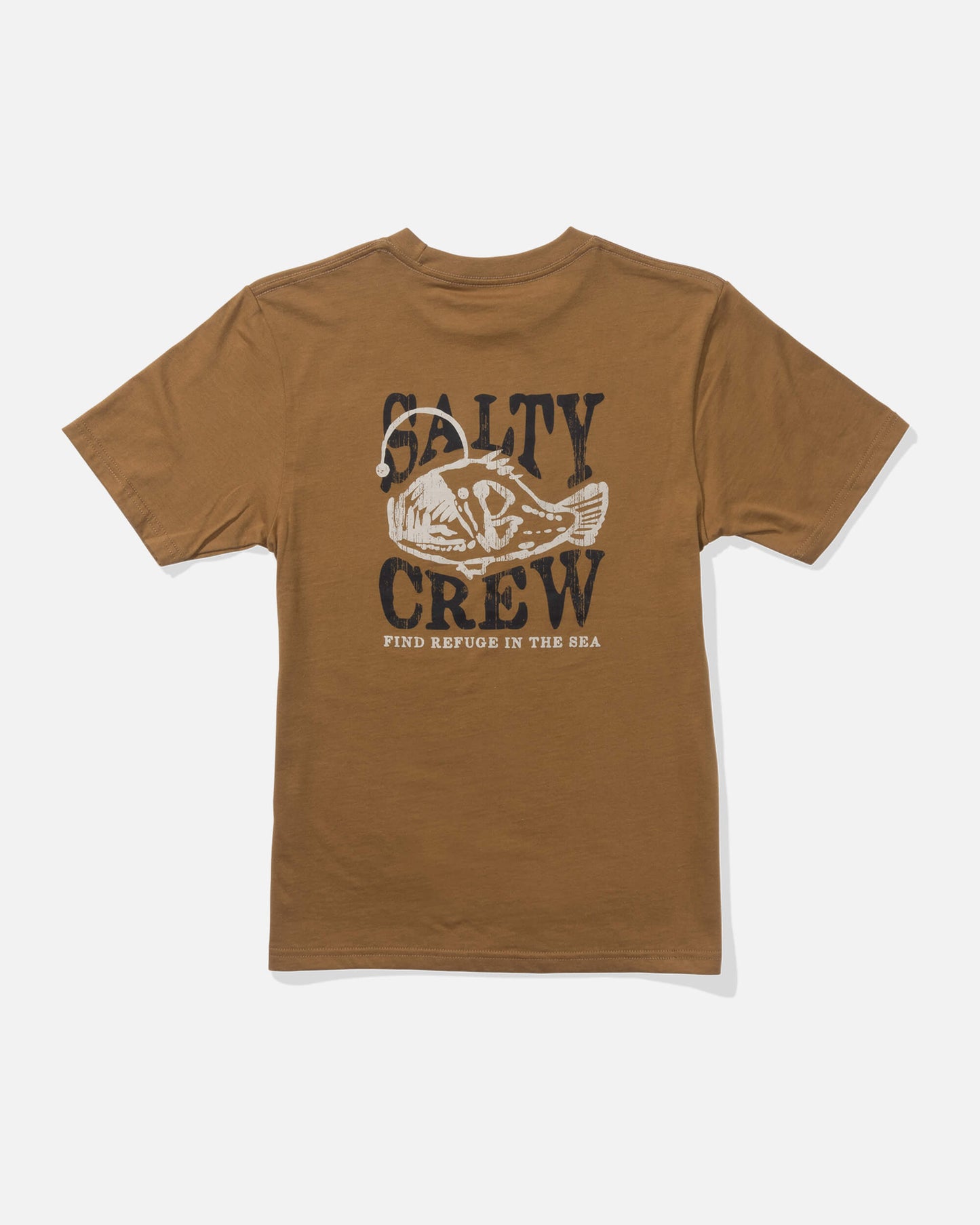 Salty crew T-SHIRTS S/S Briny Ss Tee Kids - Caramel in Caramel