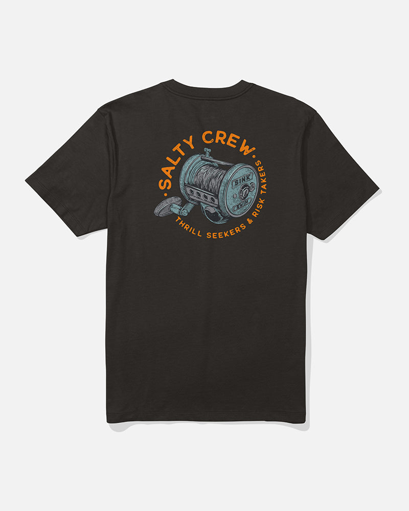 Reel Good Ss Tee - Black
