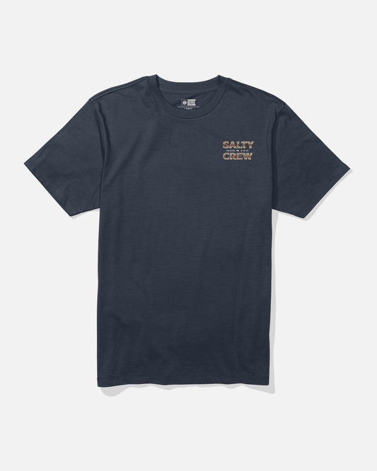 Offset Ss Tee - Navy