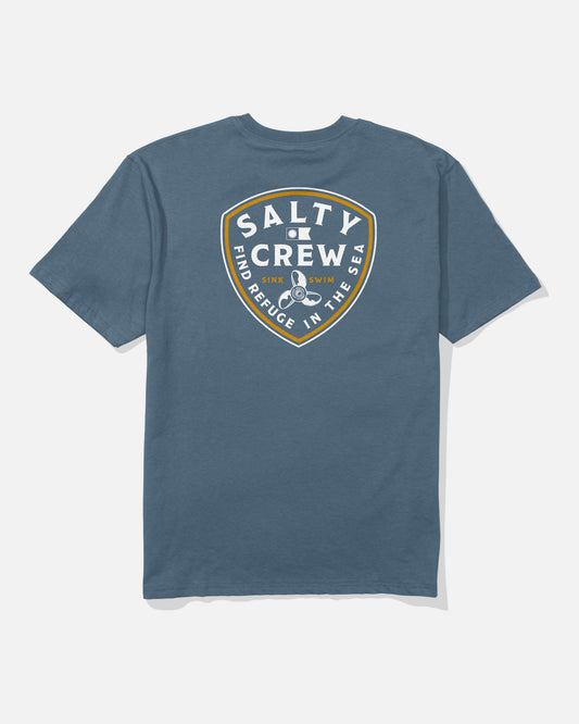 Rotor Classic Ss Tee - Slate