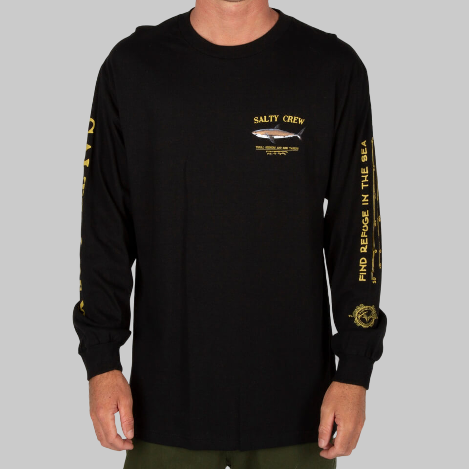 Bruce L/S Tee - Black