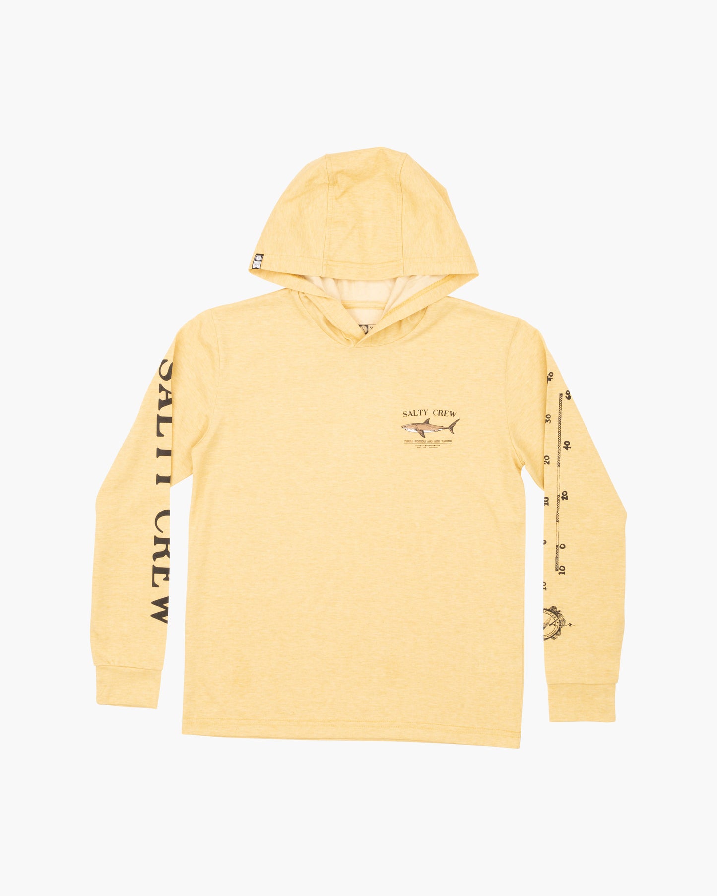 Bruce  Hood Tech Tee Kids - Kelp Green