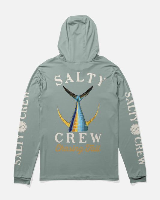 Tailed Hood Sunshirt - Jade