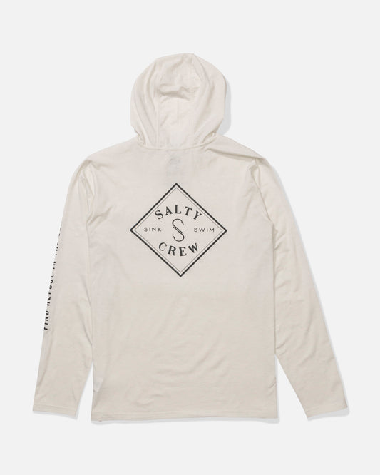 Tippet Hood Tech Tee - White