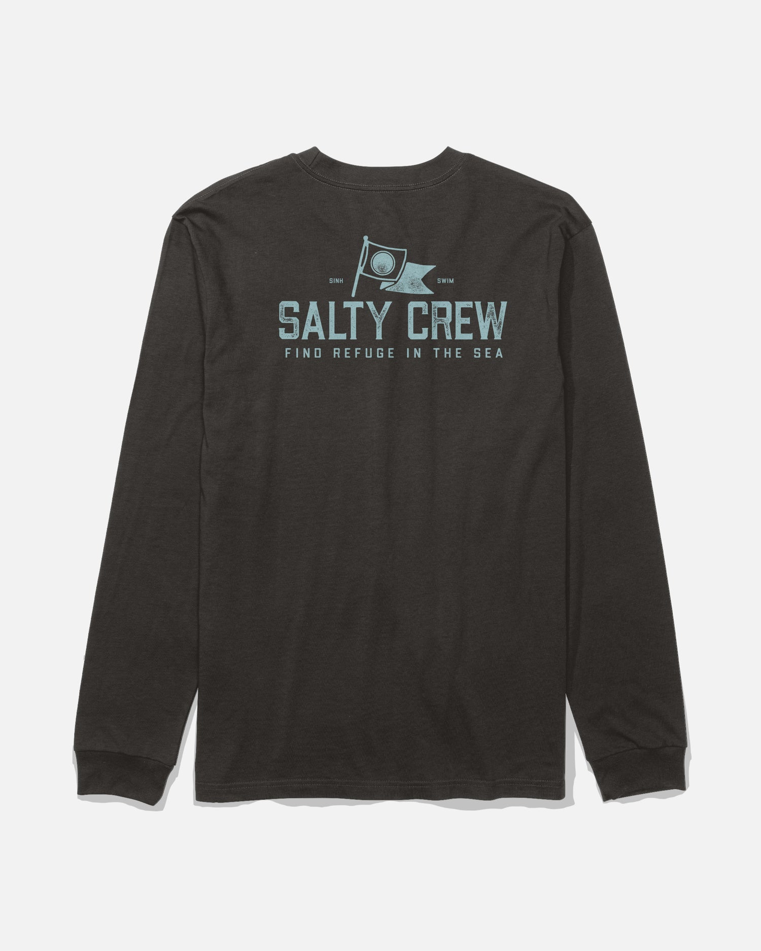 Flag Day Ls Tee - Black