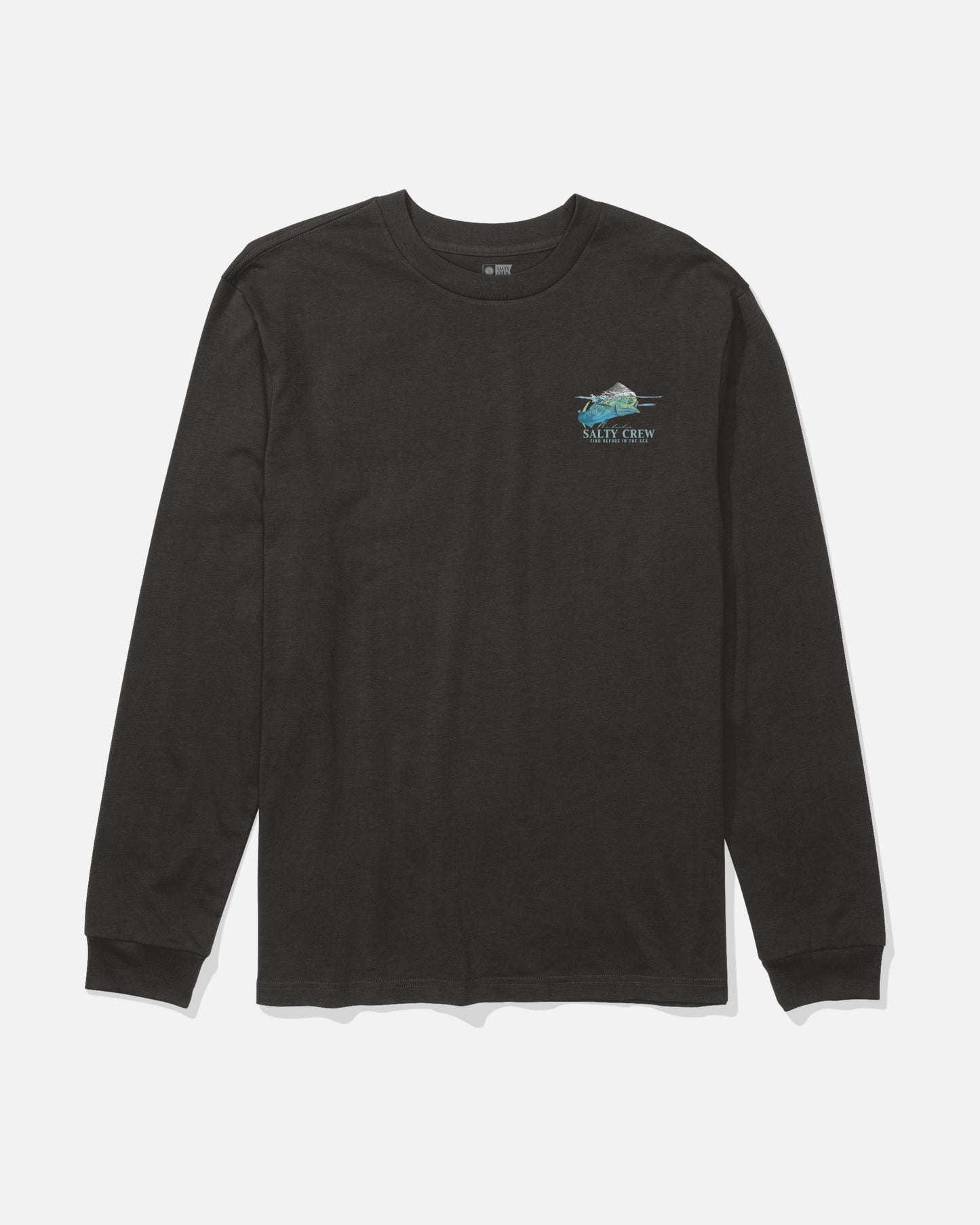 Mahi Surface Ls Tee - Black