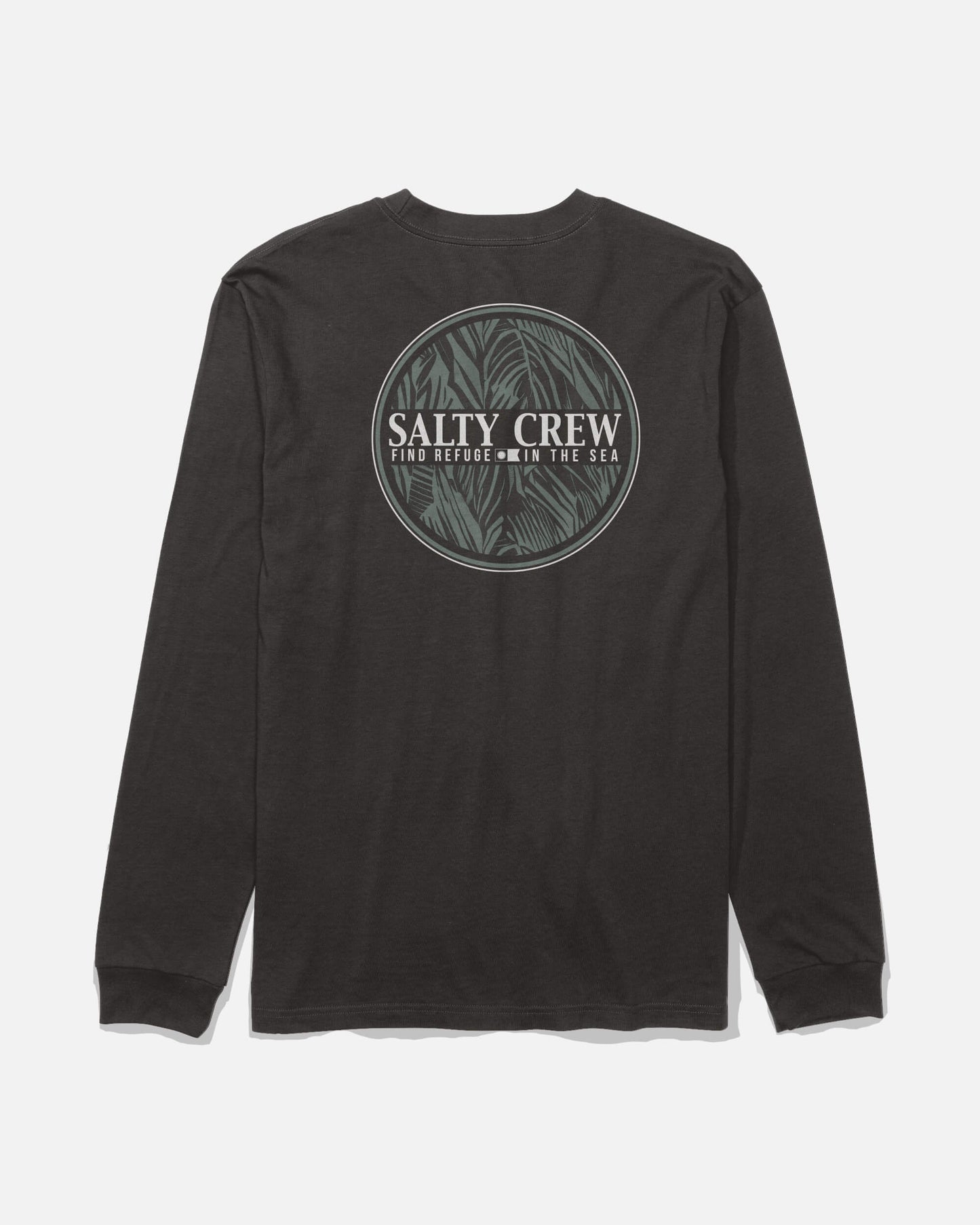 Salty Fill Ls Tee - Black
