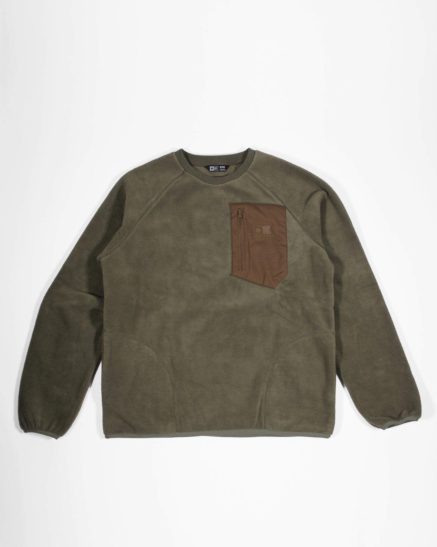 Reel Polar Crew - Dusty Olive