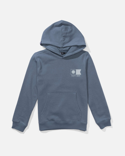 Salty crew FLEECE STANDARD Flagship  Fleece Kids - Slate in Slate