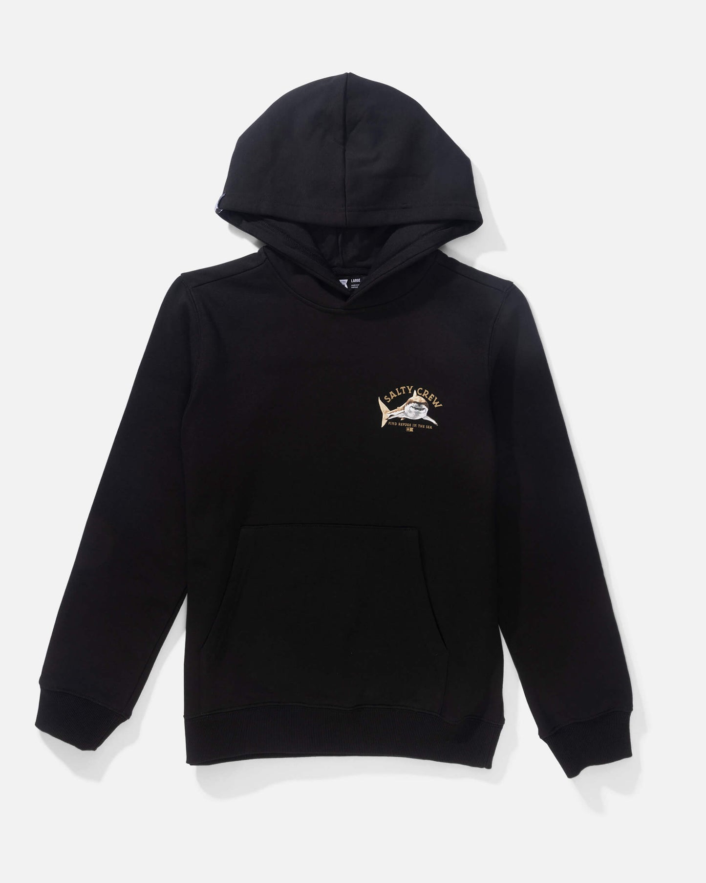 Salty crew FLEECE STANDARD Lurking Fleece Kids - Black in Black