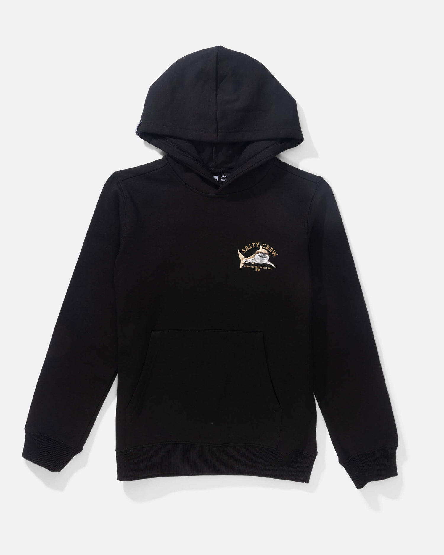 Salty crew FLEECE STANDARD Lurking  Fleece Kids - Black in Black