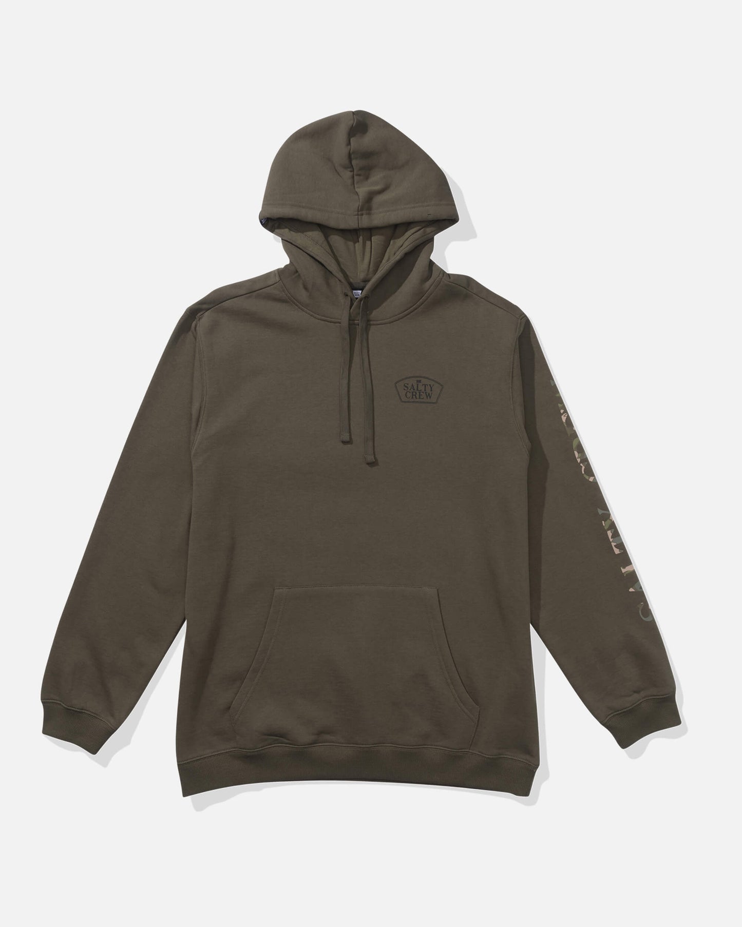 Salty crew FLEECE STANDARD Filler Up Fleece - Dusty Olive in DUSTY OLIVE