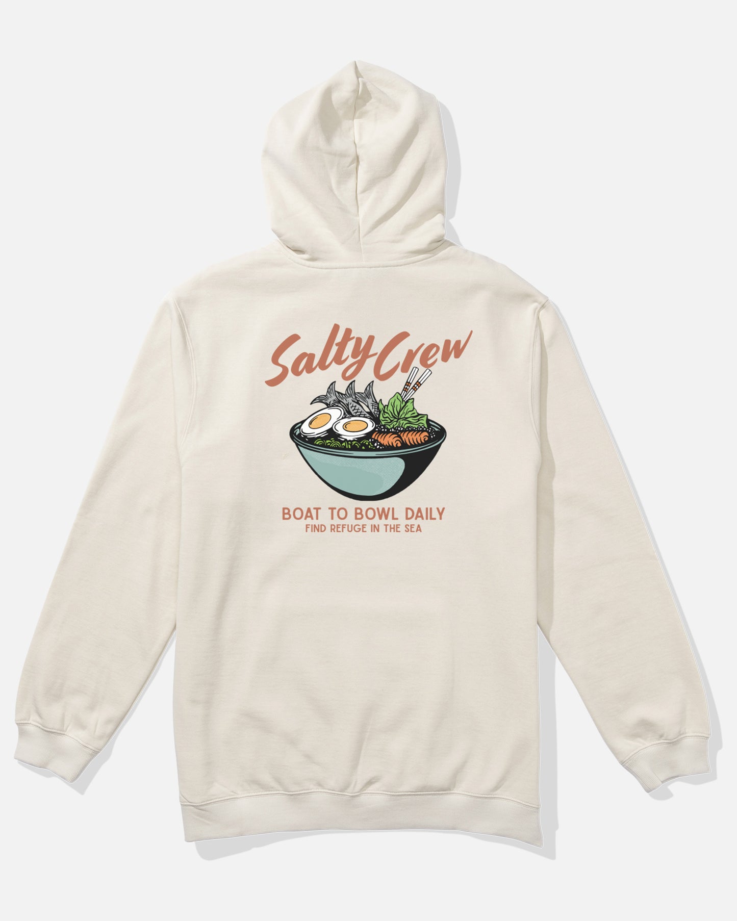 Fish Bowl Hooded Fleece - Moonbeam
