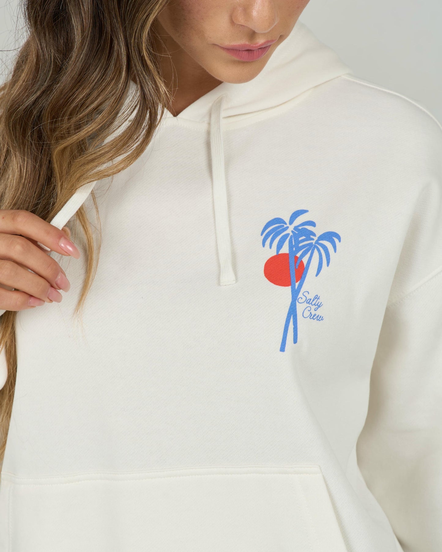 Geo Palm Hoody - Off White