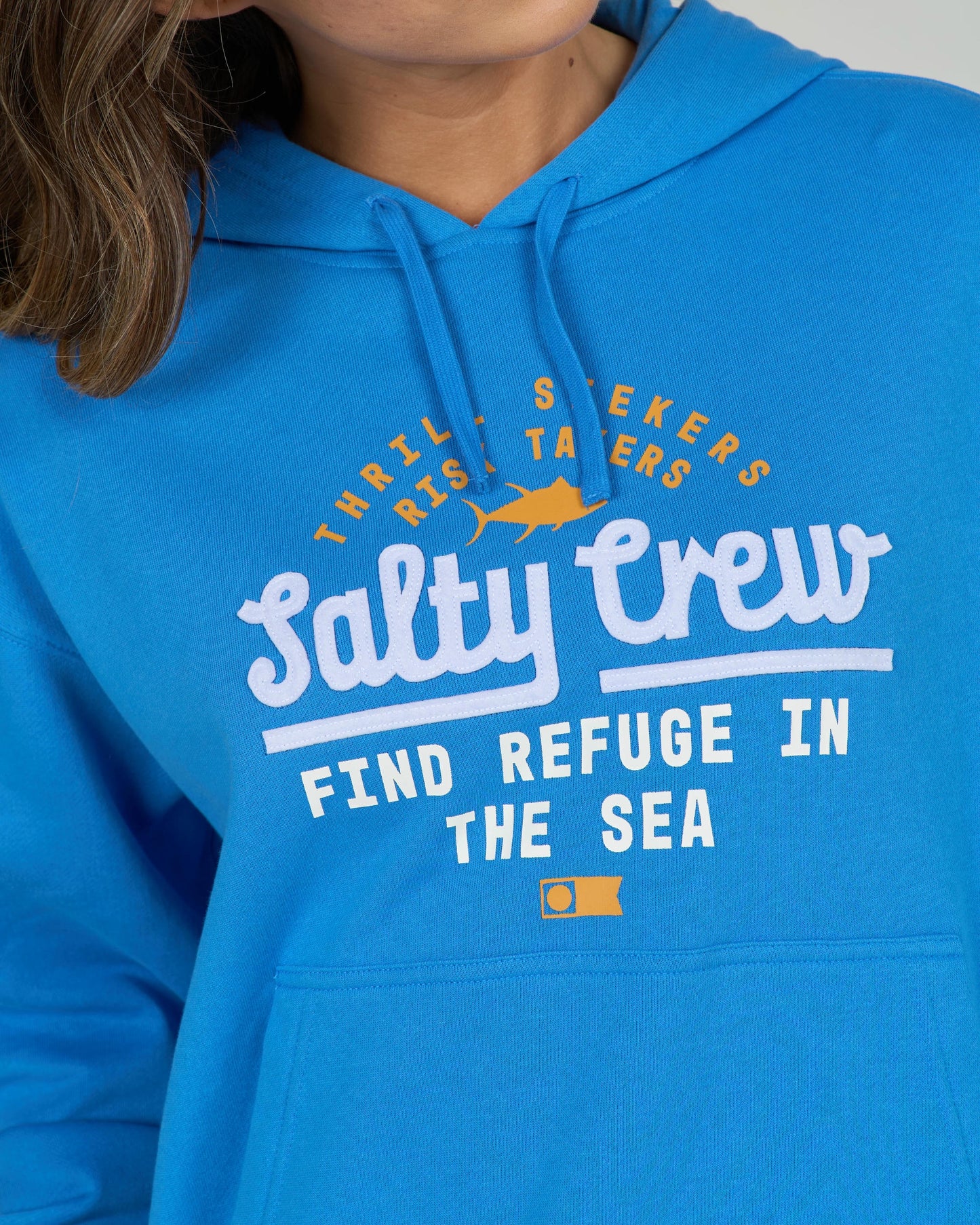 Unscripted Hoody - Bold Blue