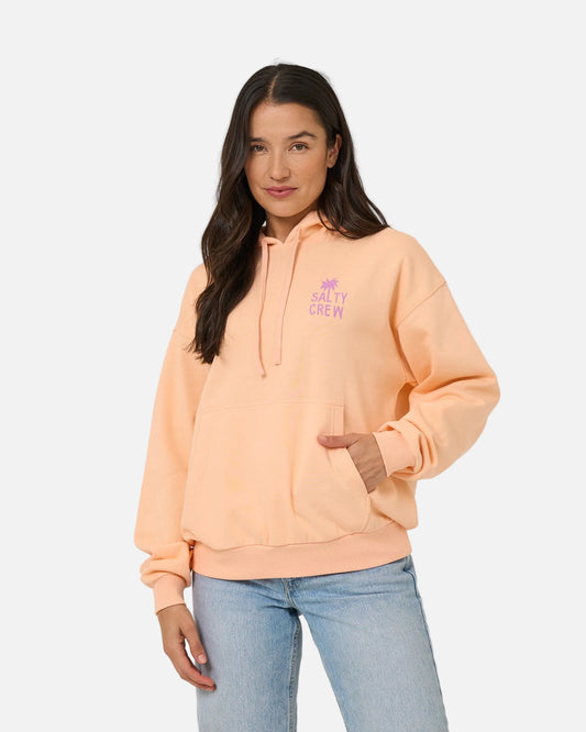 Rise And Smile Hoody - Apricot