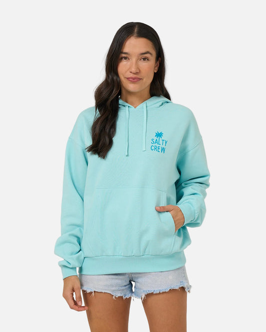 Rise And Smile Hoody - Aquamarine