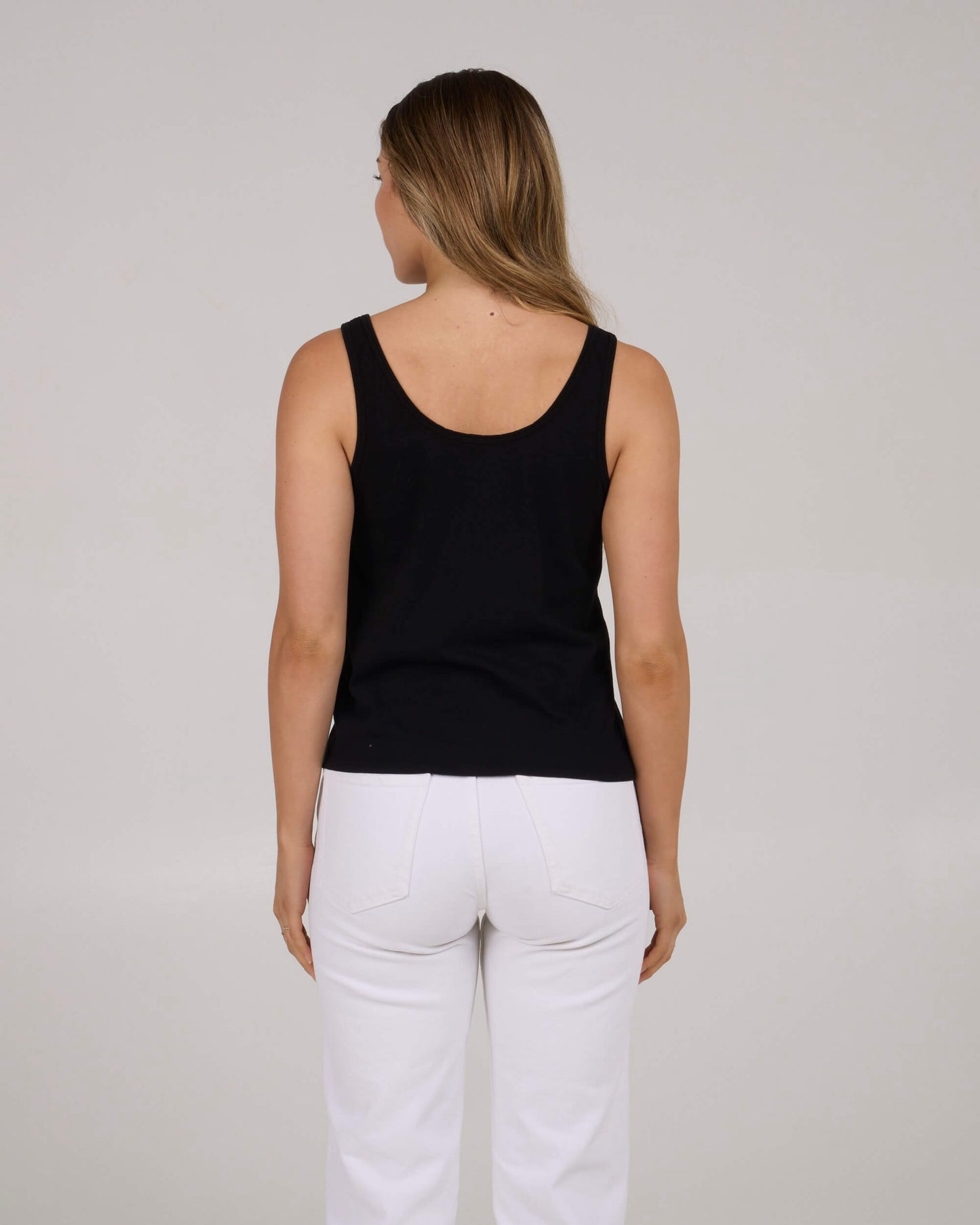 Salty crew TANK STANDARD Flagship Classic Tank - Black in Black