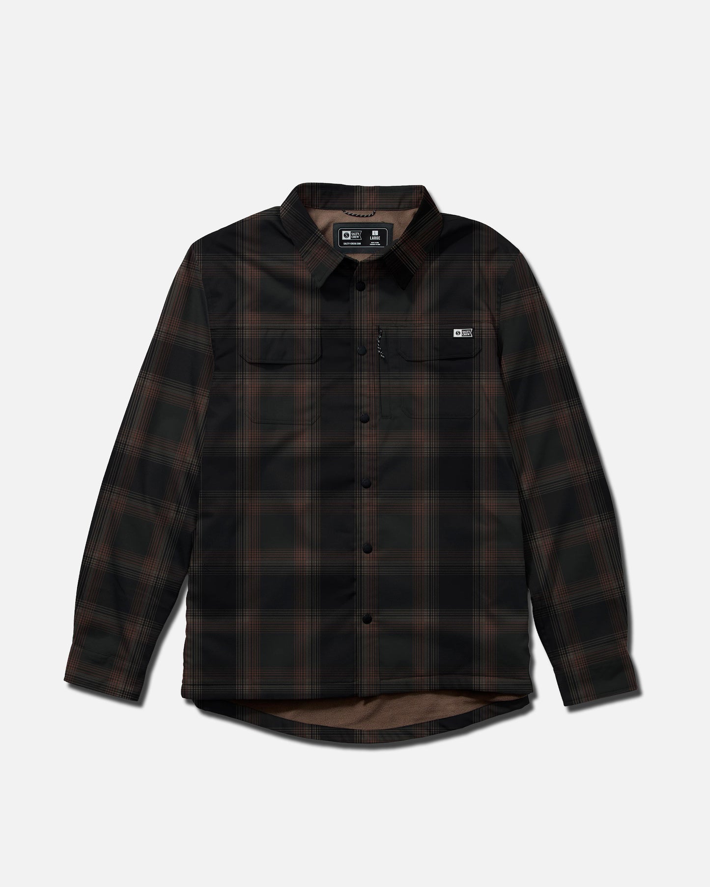 Fathom Ls Tech Shacket - Phantom