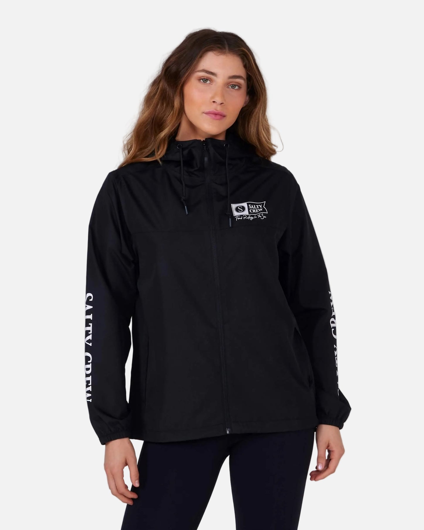 Salty Crew Womens - Frits Windbreaker - Black