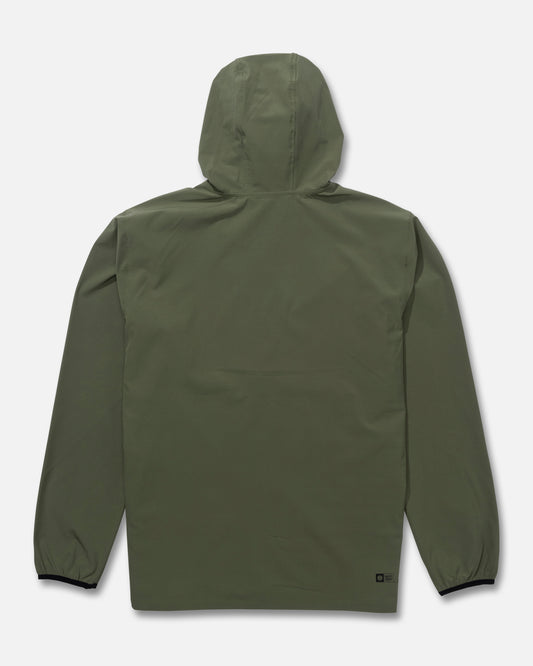 Stowaway Windbreaker Jacket - Four Leaf Clover