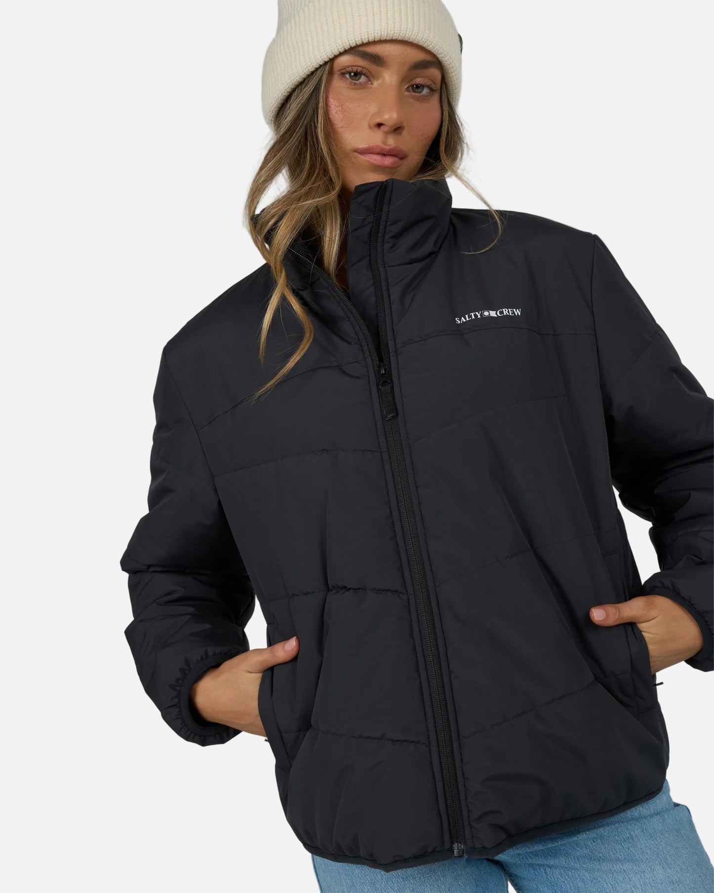 Barrier Puffer Jacket - Black