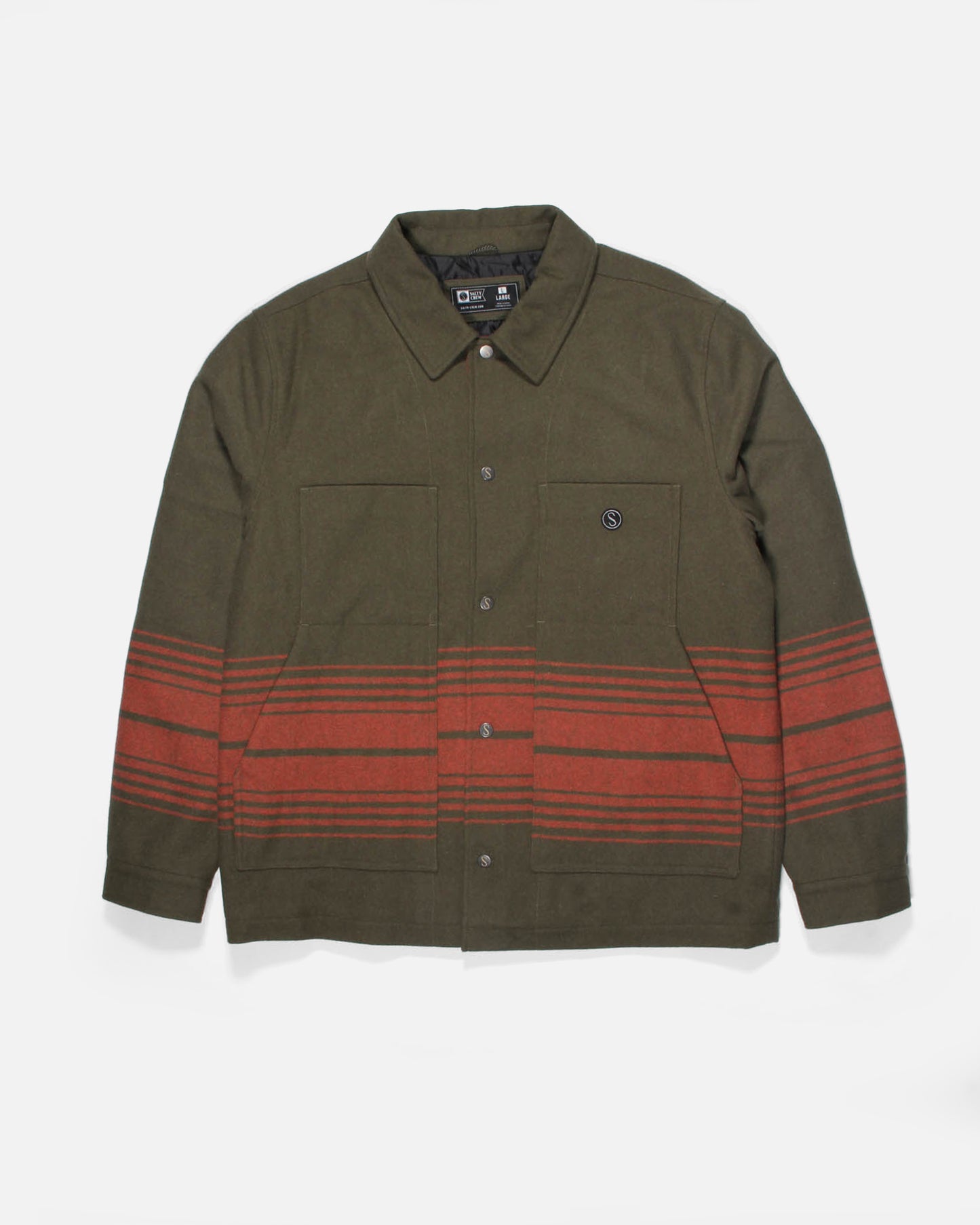 Trawl Overshirt - Dusty Olive