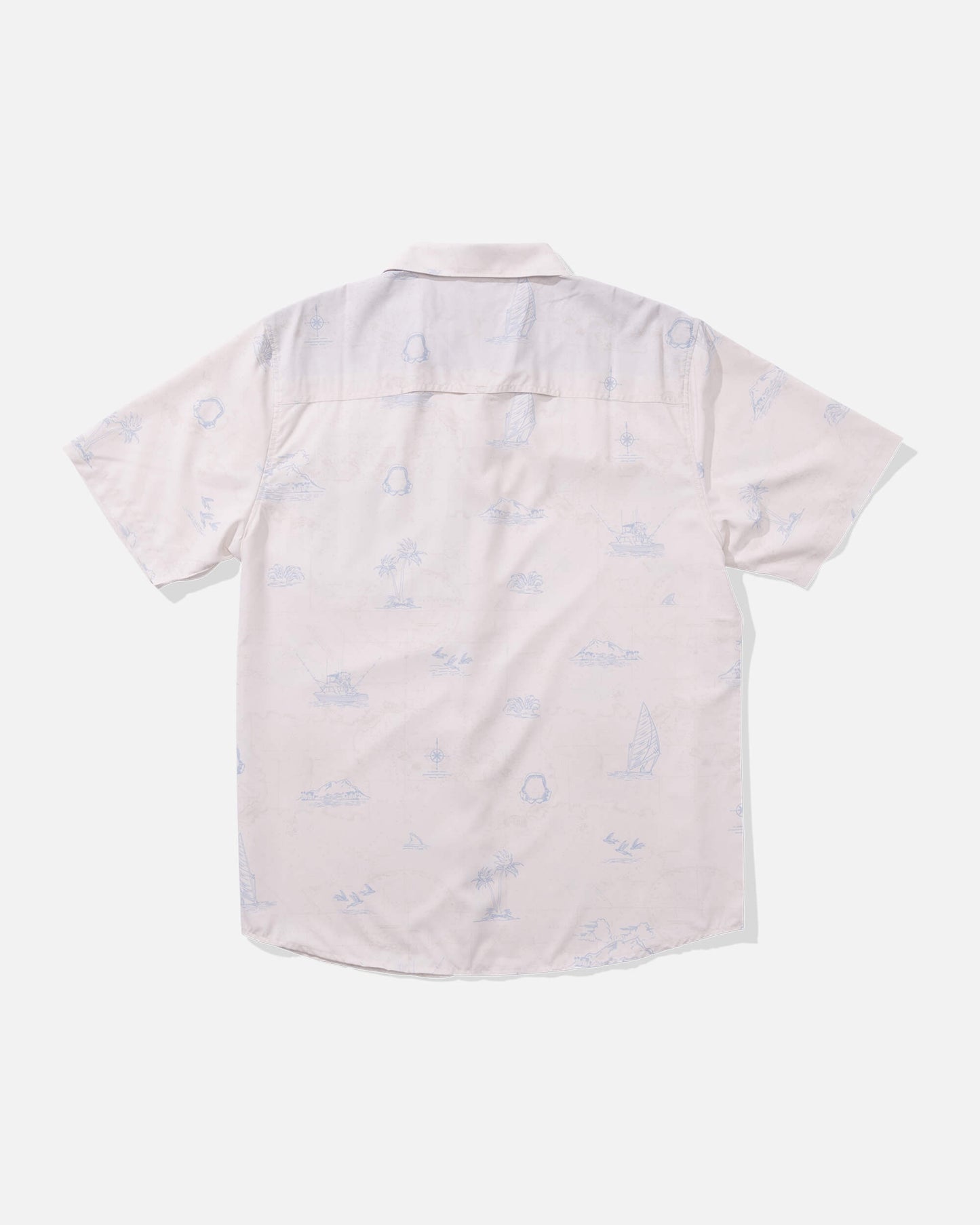 Salty crew WOVEN SHIRTS Helmsman Uv Button Up - Oyster in Oyster